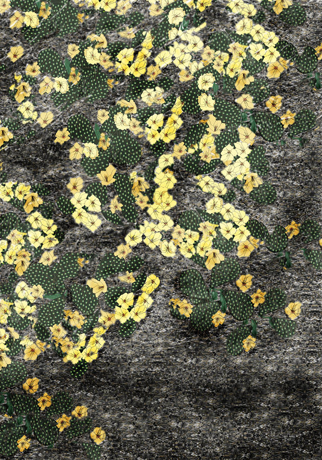 Cactus Painting - Wyoming Cactus by Anne Norskog Cactus Painting - Wyoming Cactus by Anne Norskog