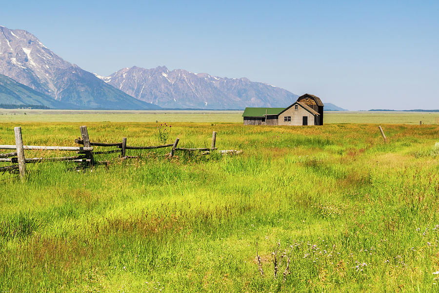 Wyoming Farm Photograph by Aaron Geraud