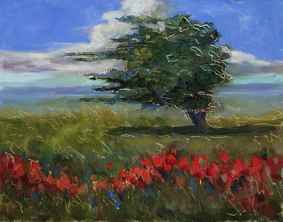 Wyoming Gentle Breeze Painting by Billie Colson