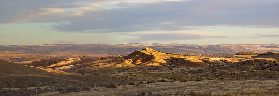 Wyoming Panorama Big Horn Basin Photograph by Cathy Anderson