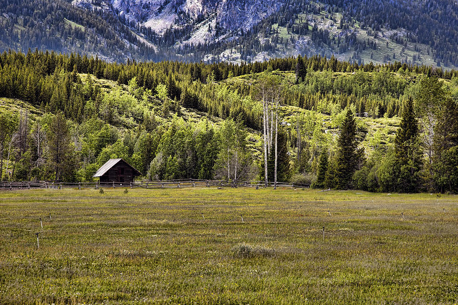 Wyoming Ranch Photograph by Hugh Smith