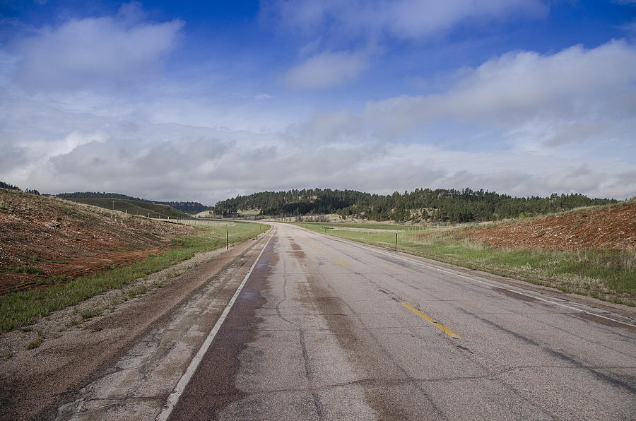 Wyoming Road Photograph by Erik Burg