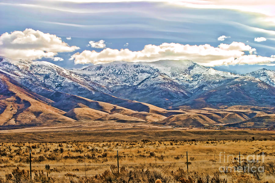 Mountain Photograph - Wyoming Scenery by Chuck Kuhn