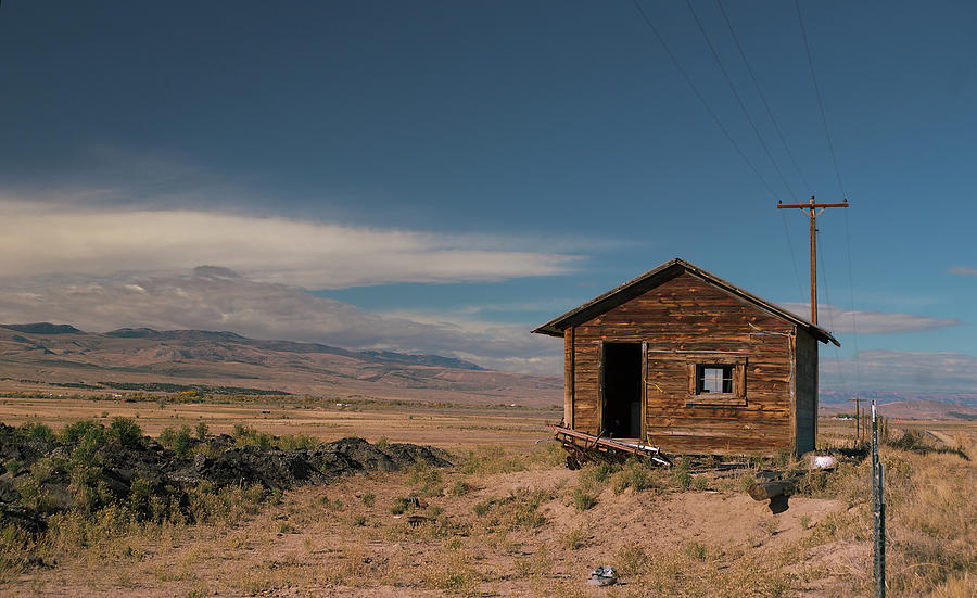 Wyoming Shack Photograph by Grant Groberg