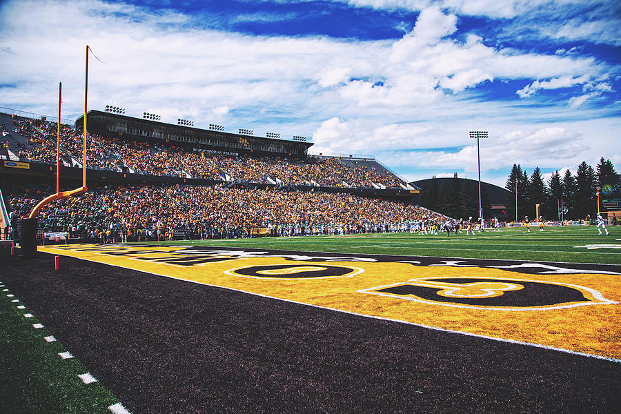 Wyoming University Football Photograph by Mountain Dreams