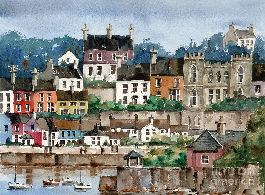 F 762   Kinsale Harbour, Cork Painting by Val Byrne