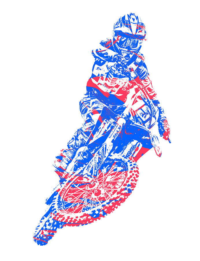 X Games Motocross Pixel Art 5