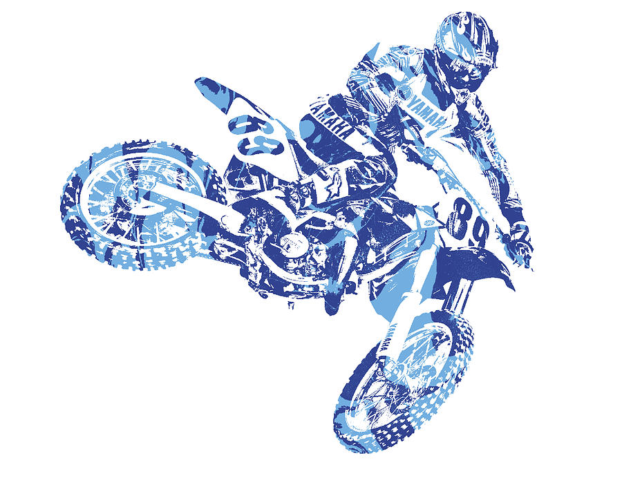X Games Motocross Pixel Art 8