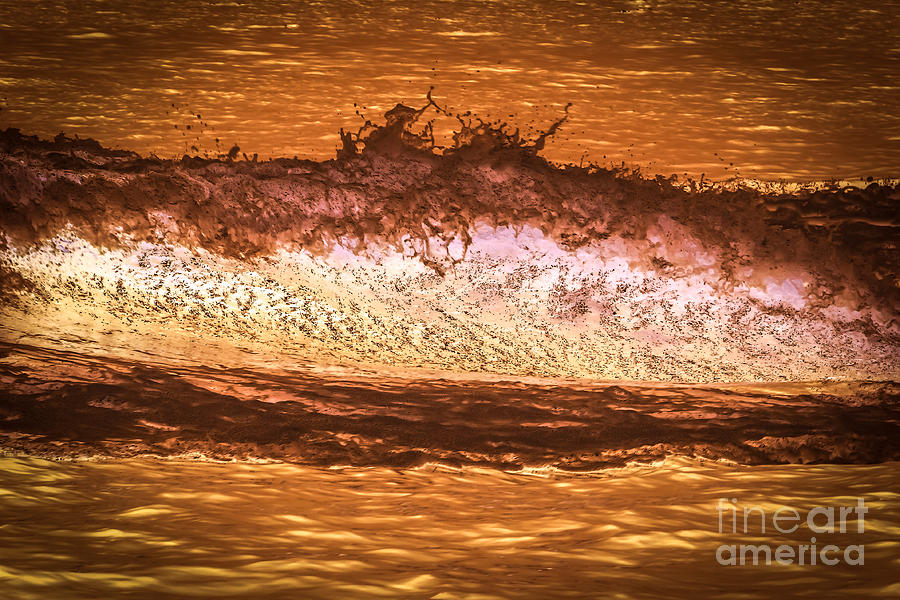 X-ray of a wave Photograph by Claudia M Photography