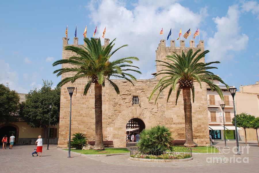 Xara Gate in Alcudia on Majorca Photograph by David Fowler