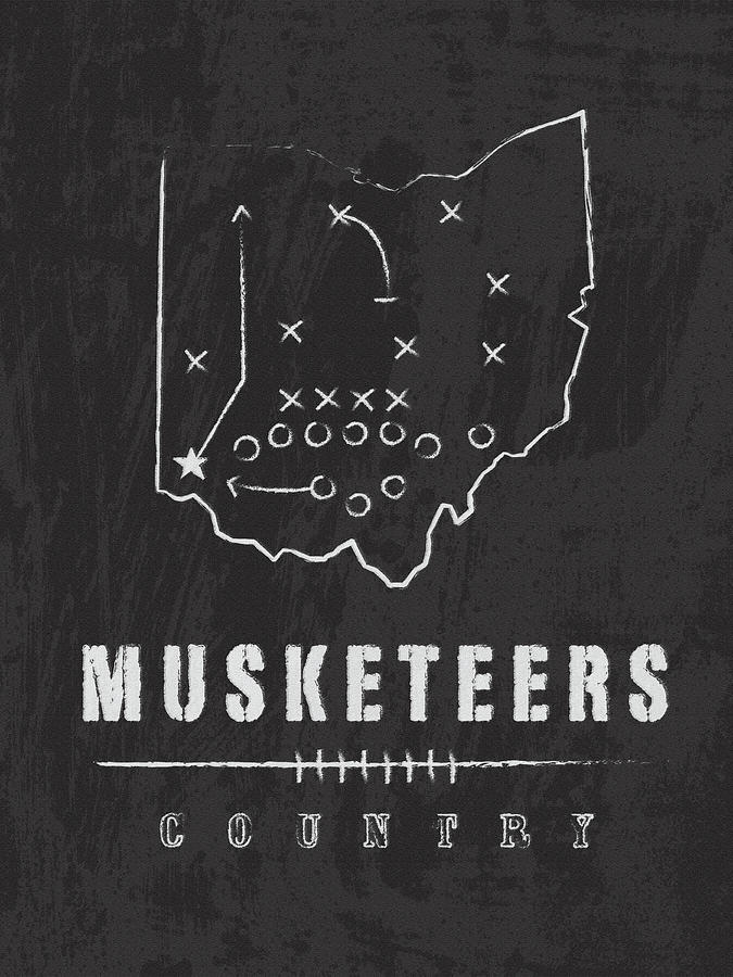 Xavier Musketeers Country by Damon Gray Xavier Musketeers Country by Damon Gray