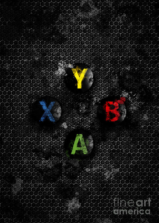 Xbox Splatter Digital Art