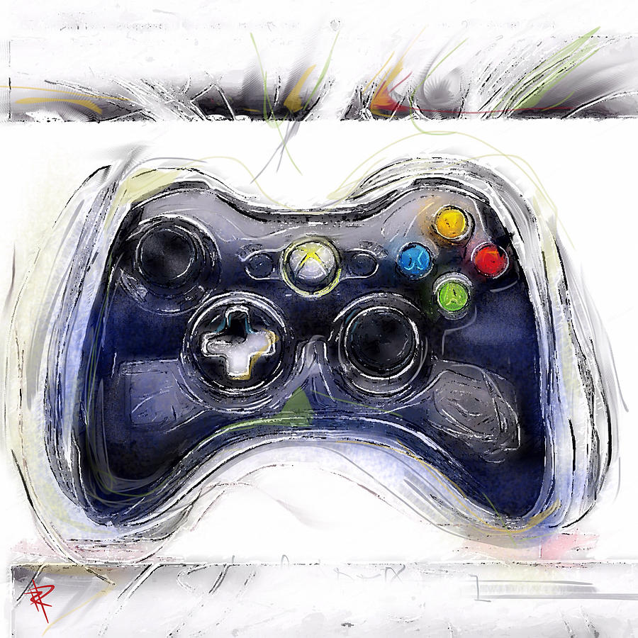 Xbox Mixed Media - XBOX Thrills by Russell Pierce