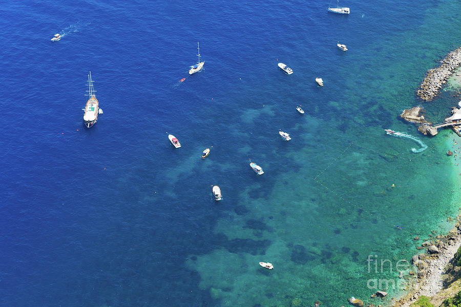 Summer Sea at Capri Photograph by Anastasy Yarmolovich
