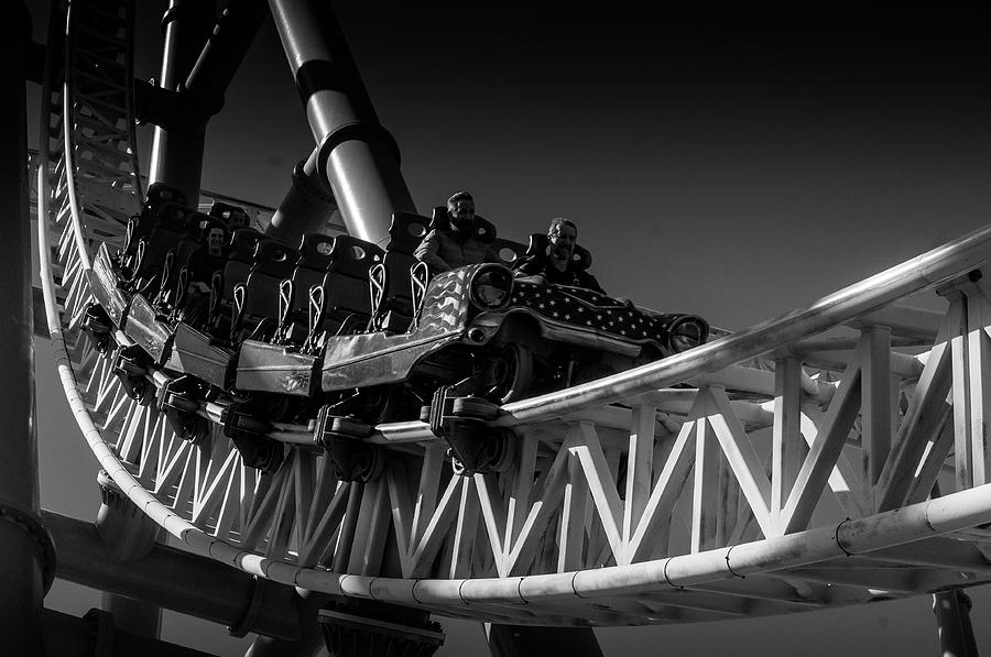 Xcelerator Black and White Photograph by Matthew Nelson