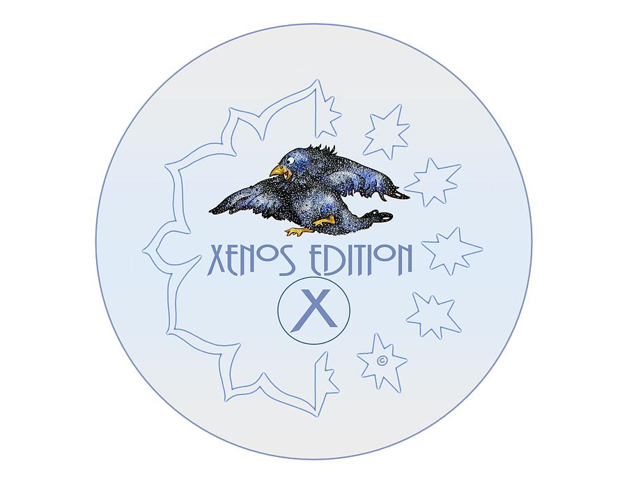 Xenos Edition Logo Digital Art by Dawn Sperry