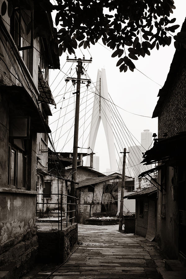 Xiahao Old street Photograph by Songquan Deng