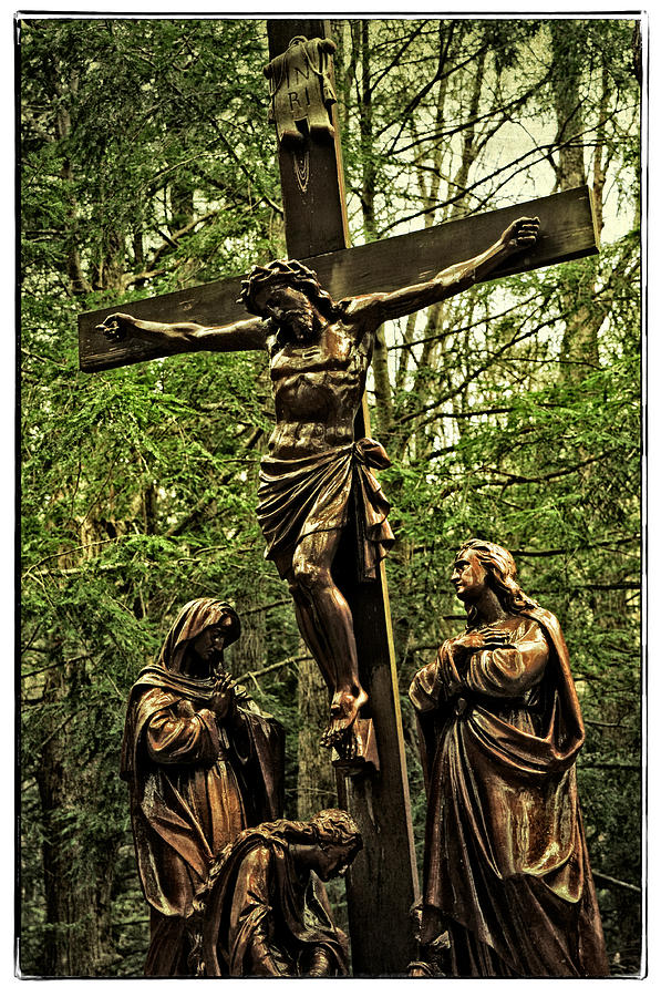 Xll Jesus Dies on the Cross Photograph by Mike Martin