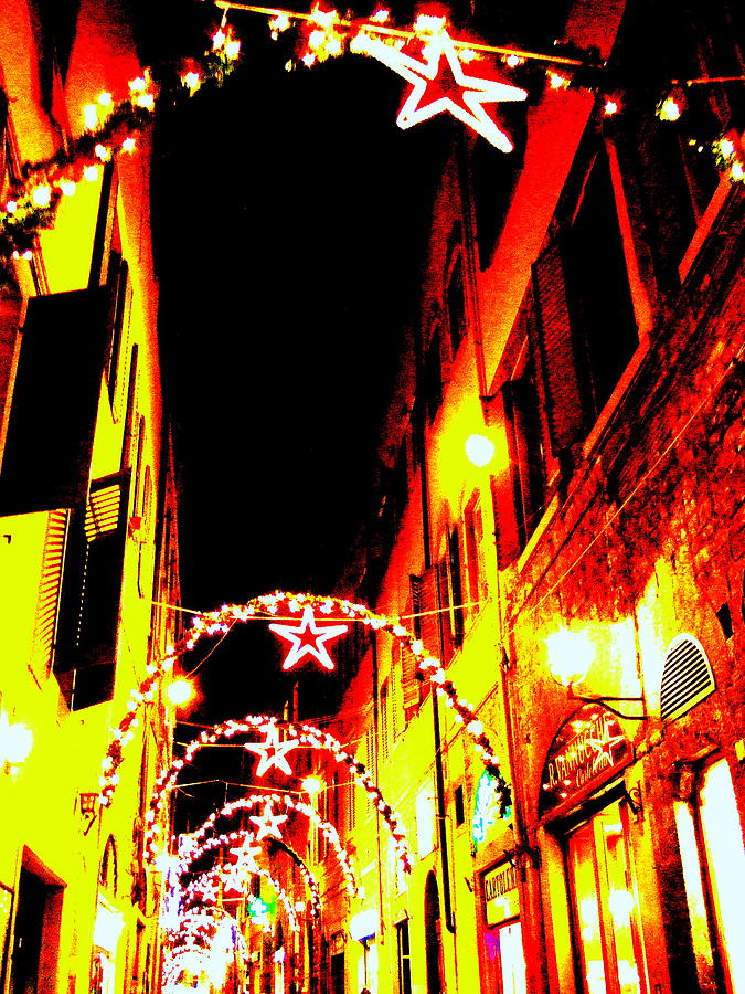 Xmas in Florence Photograph by Kumiko Mayer
