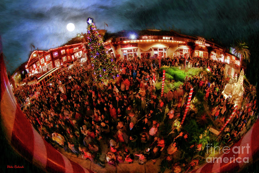 Xmas On Cannery Row Monterey Photograph by Blake Richards