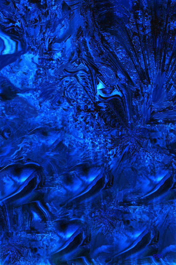 XP-D-Blue Digital Art by Phillip Mossbarger