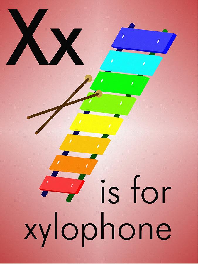 Xx Is For Xylophone Painting