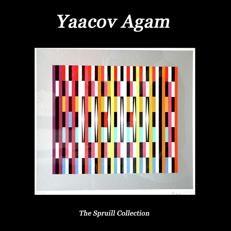 Yaacov Agam Mixed Media by Everett Spruill