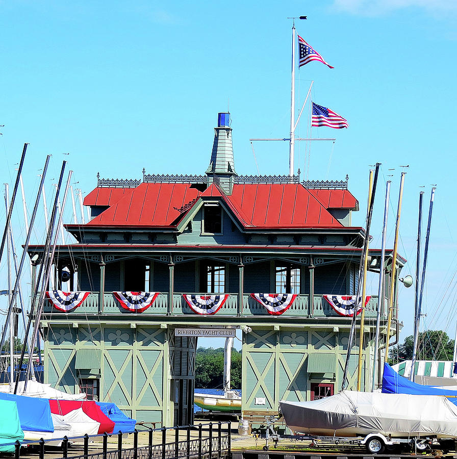 1st Yacht Club on the Delaware Photograph by Linda Stern