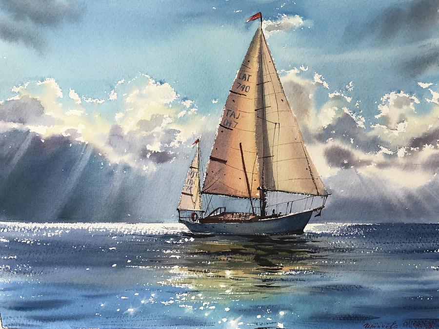 painting yachts
