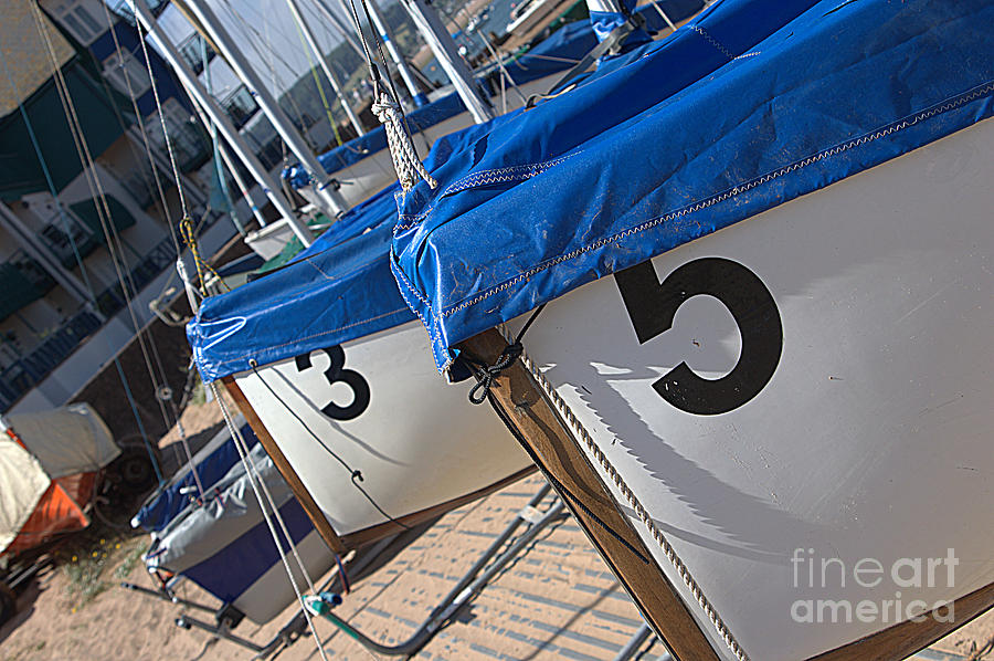 Boat Photograph - Yachts 3 and 5 by Andy Thompson