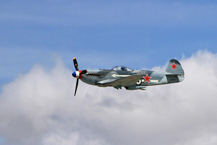 Yak-1 in the Clouds Photograph by Shoal Hollingsworth