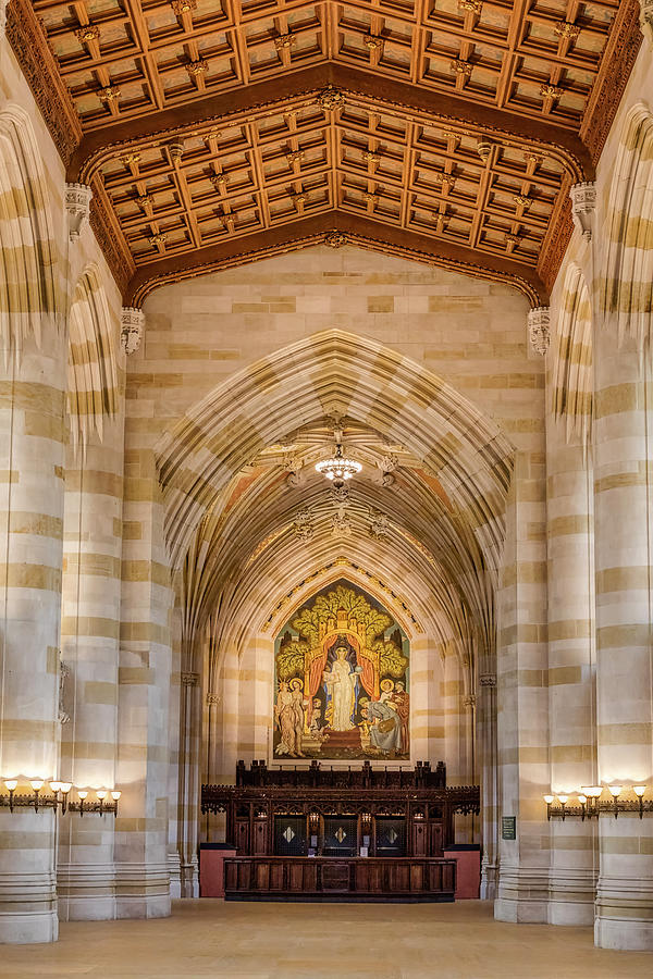 Yale University Sterling Memorial Library Photograph by Susan Candelario