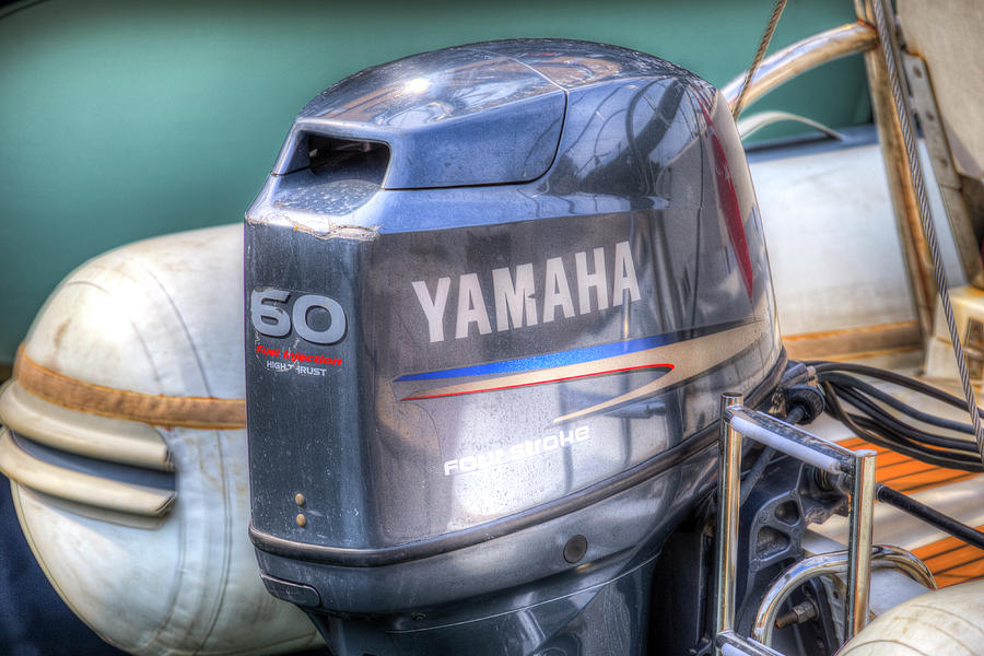 Yamaha 60 Outboard Motor Photograph by David Pyatt