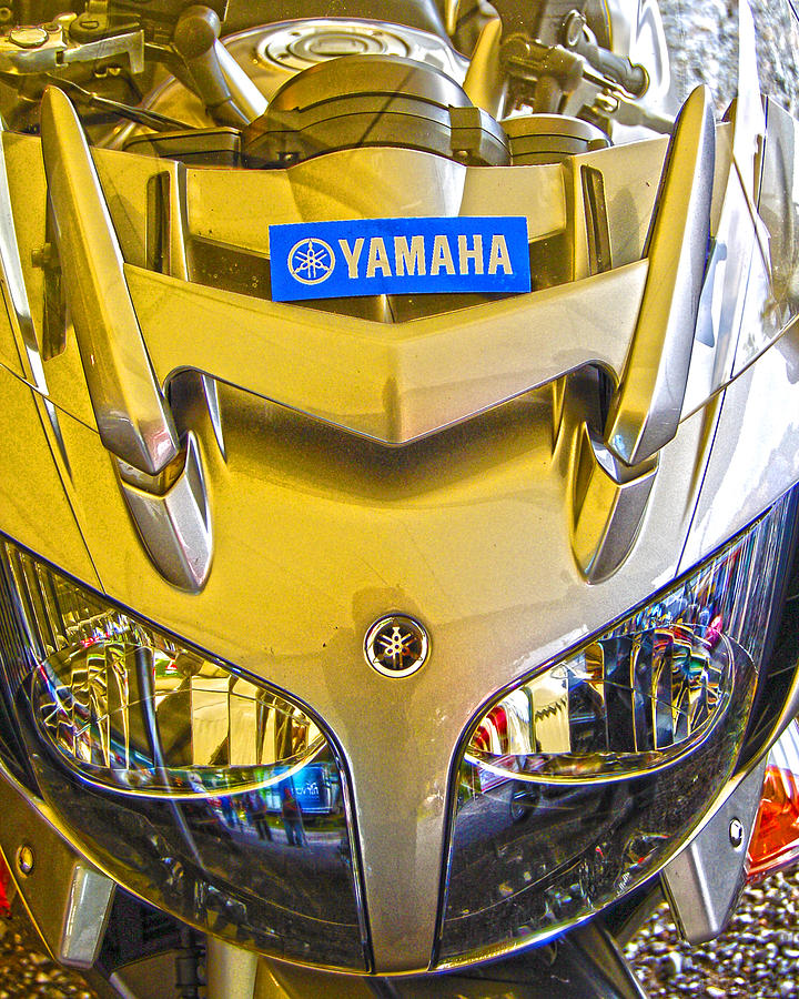 Yamaha Gold Photograph by Diane E Berry