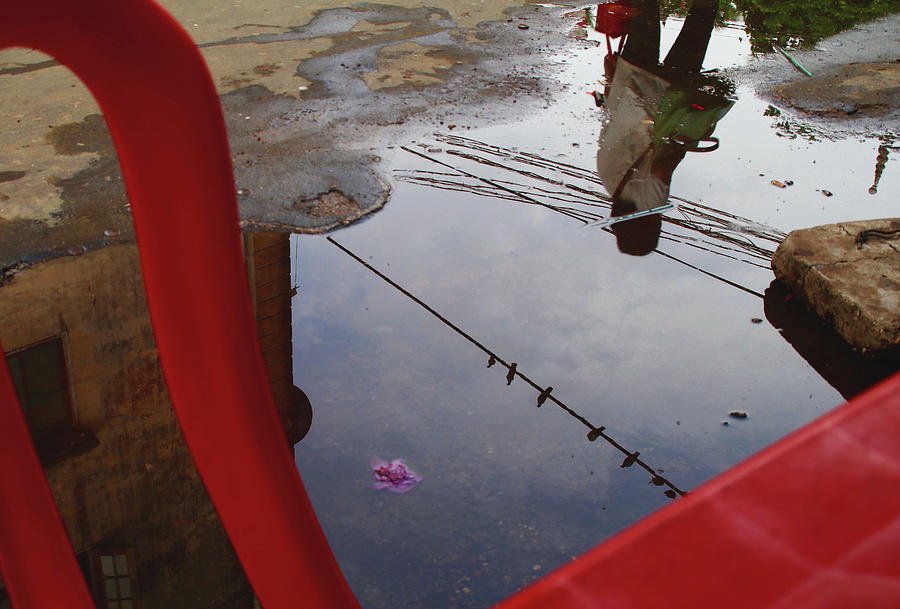 Yangon Reflection Photograph by Joshua Van Lare