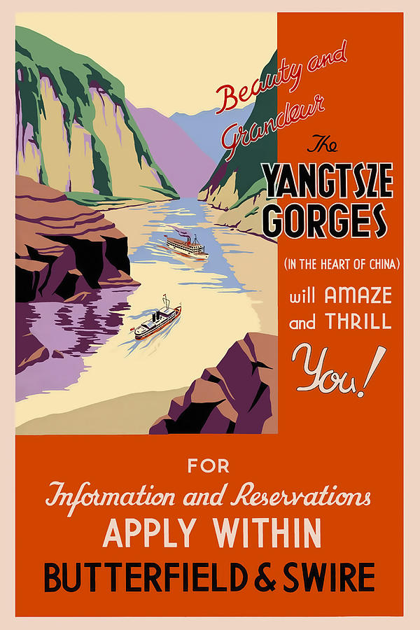 Yangtsze Gorges China 2 Mixed Media by David Wagner