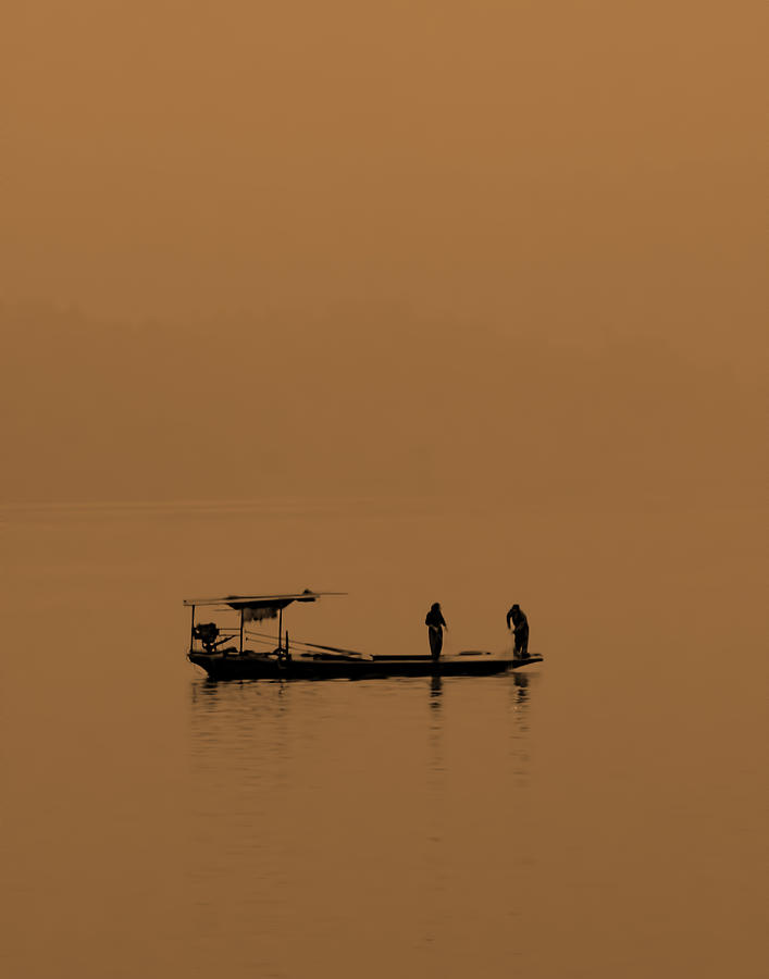 Yangtze Fishermen Photograph by Ray Kent