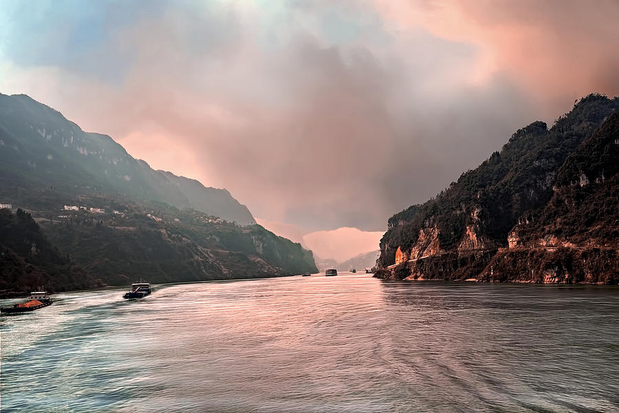 Yangtze River Colors Photograph by Maria Coulson