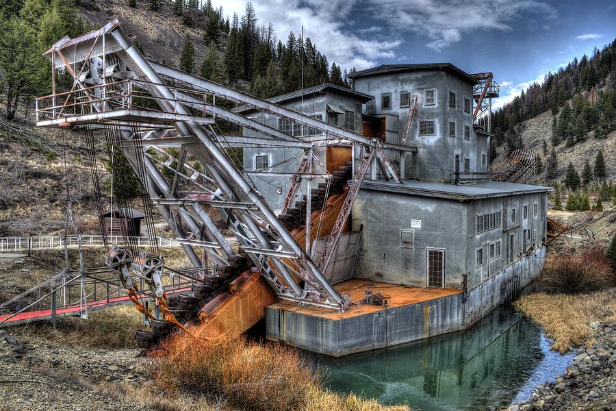 Yankee Fork Gold Dredge  Photograph by Michael Morse