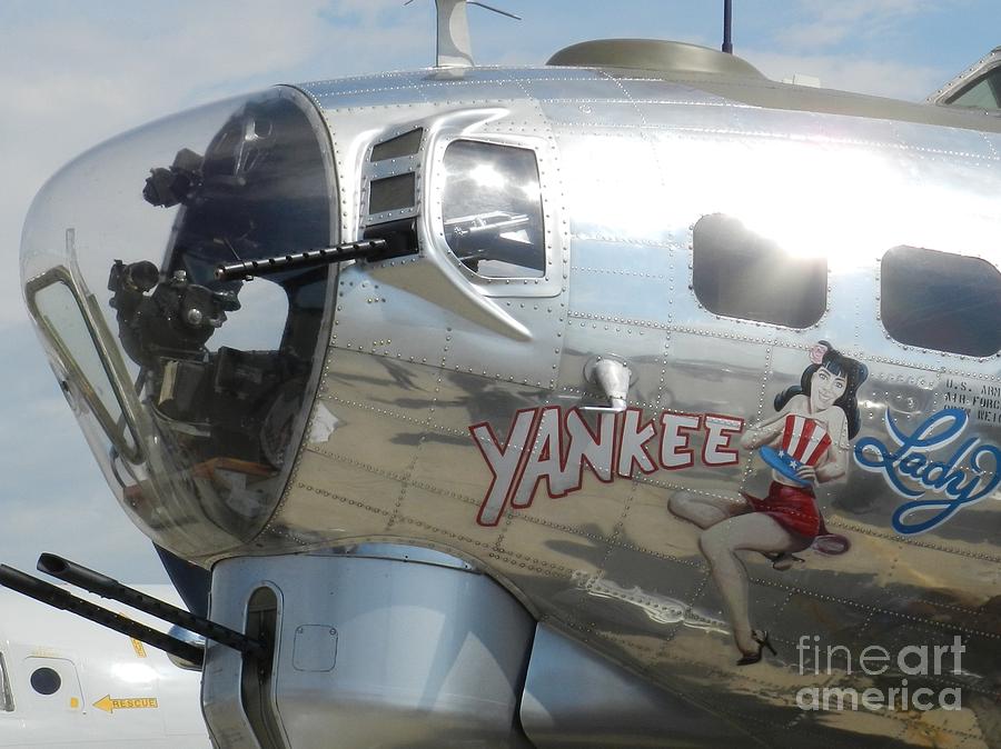 Yankee Lady Nose Art Photograph by Snapshot Studio - Fine Art America