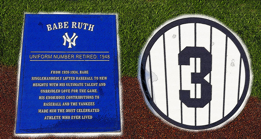 Babe Ruth's Retired Number 3