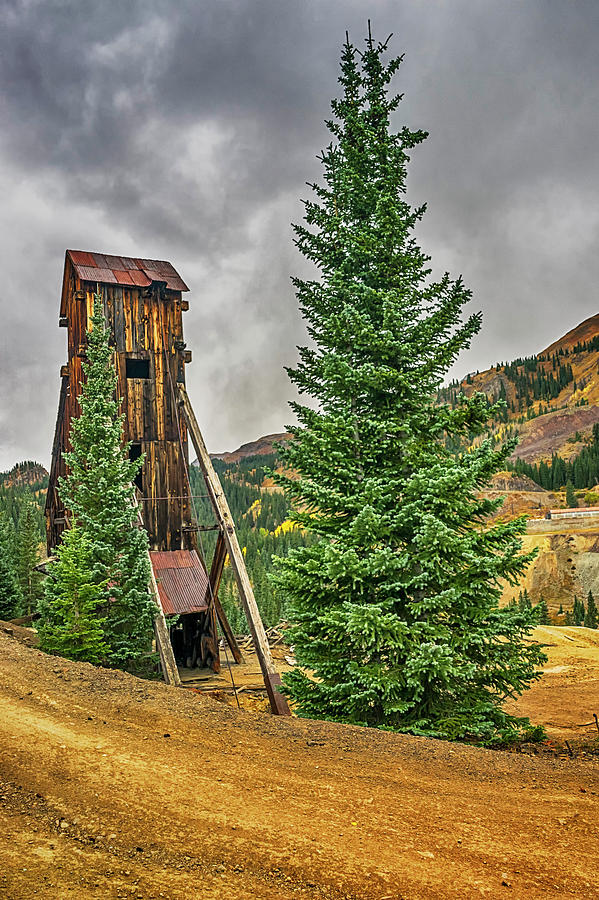Yankee Mine Ouray CO DSC07938-HDR Photograph by Greg Kluempers