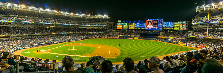 Yankee Stadium Photograph by TL Mair
