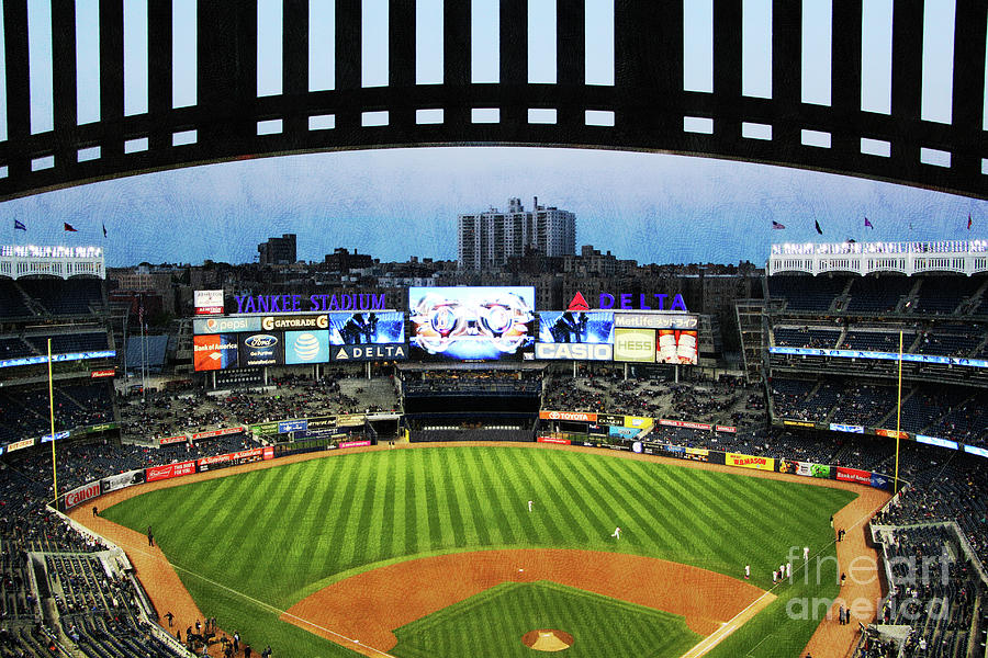 Yankee Stadium With Facade Photograph By Nishanth Gopinathan - Fine Art 