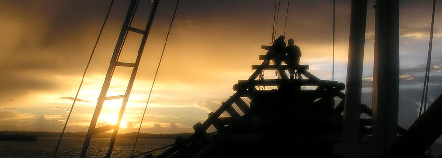 Yap Island Sunrise Photograph by Gary Hughes