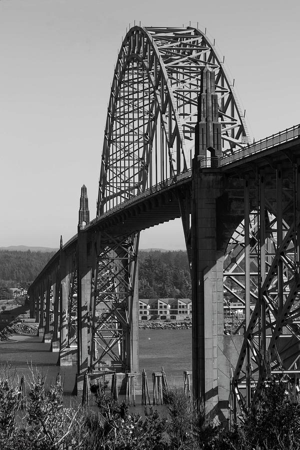 Yaquina Bay Bridge Photograph by Hany J - Fine Art America