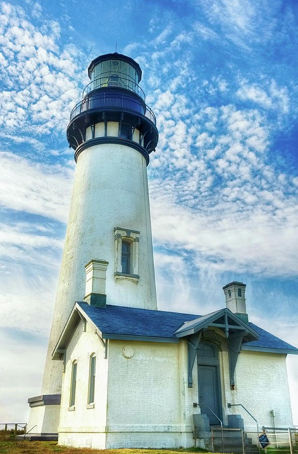 Yaquina Head Lighthouse 2 Photograph by Lara Ellis