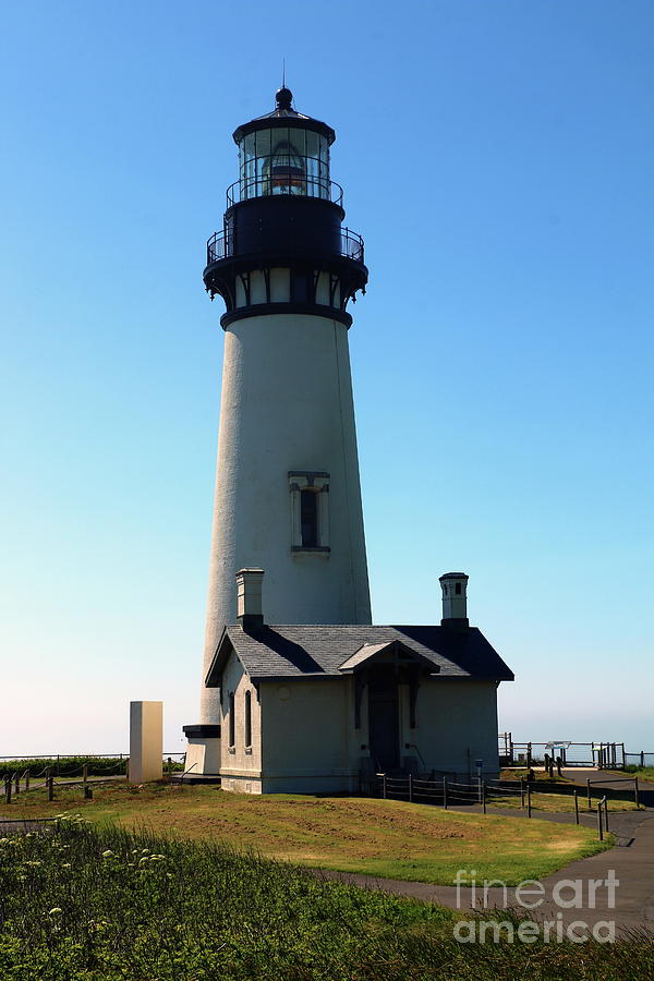 Architecture Photograph - Yaquina Head Lighthouse by Christiane Schulze Art And Photography