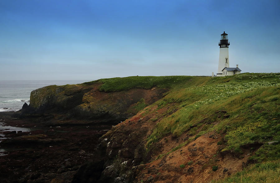 Yaquina Head Lighthouse Photograph by Coby Cooper