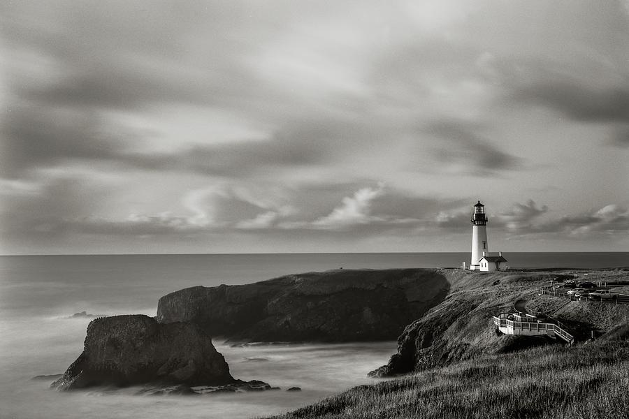 Yaquina Head Lighthouse Photograph by HW Kateley